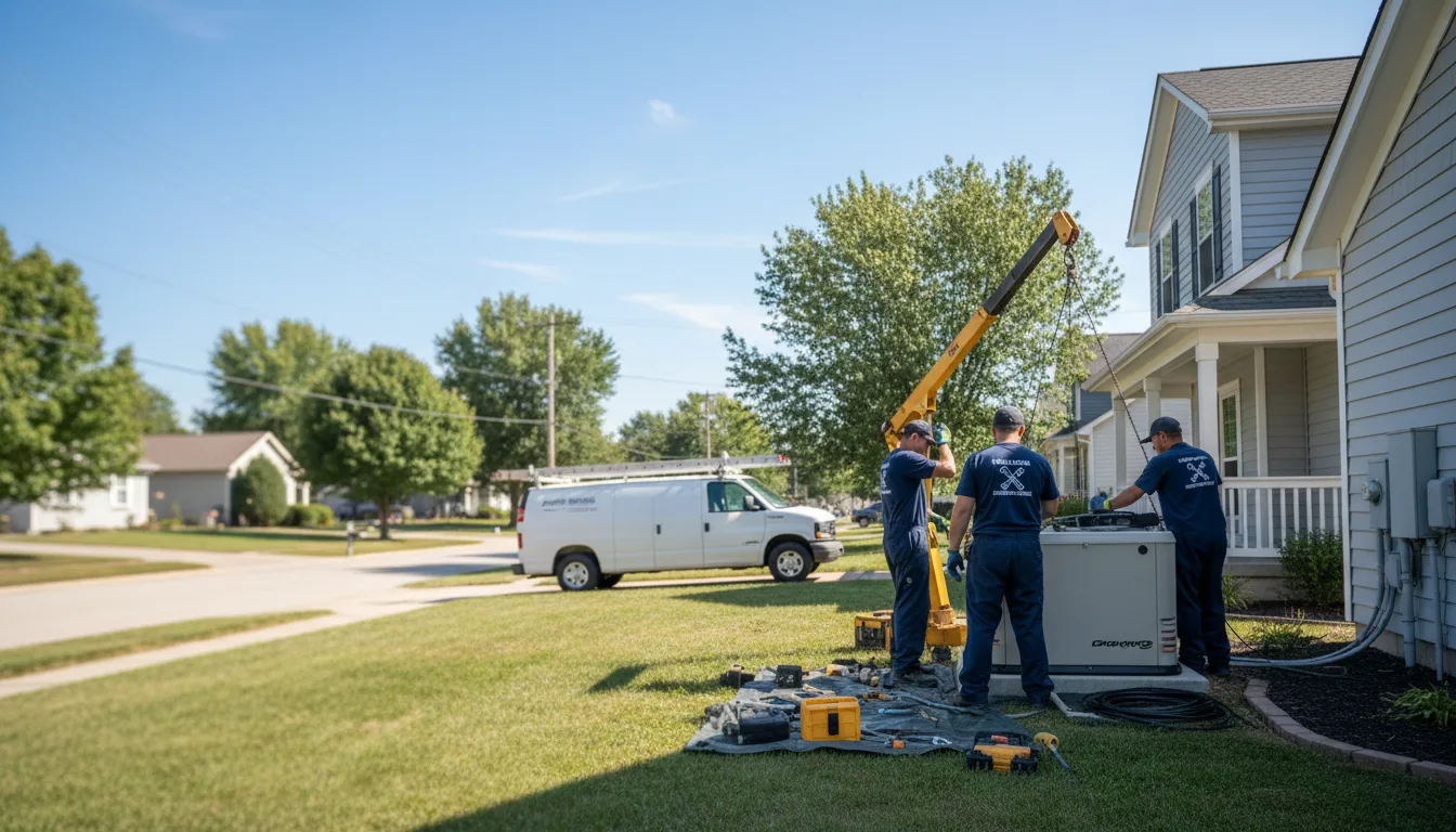 Generator Installation in Carpenter, IA near me